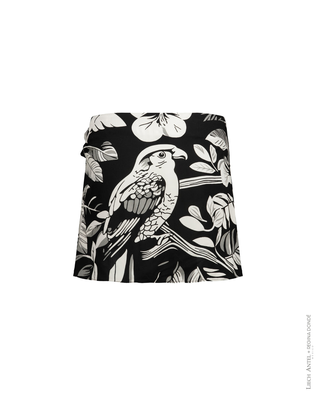 FALDITA CLAUDIA PRINT PERICO