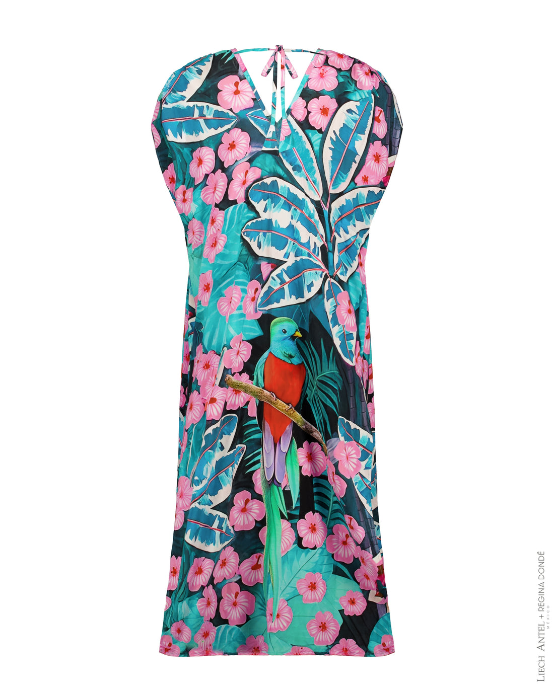KAFTAN PETITE PRINT QUETZAL